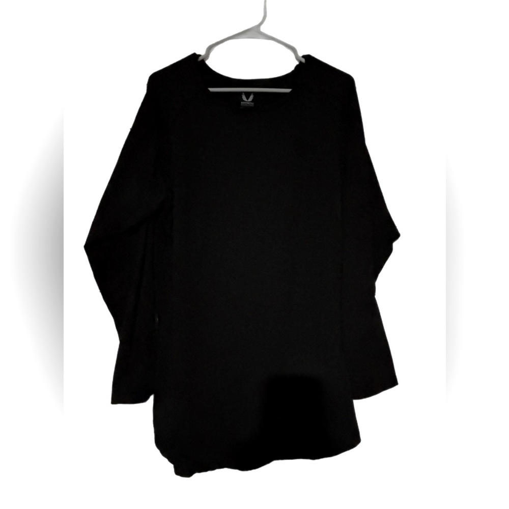 ASRV Mens Black Long Sleeve Shirt